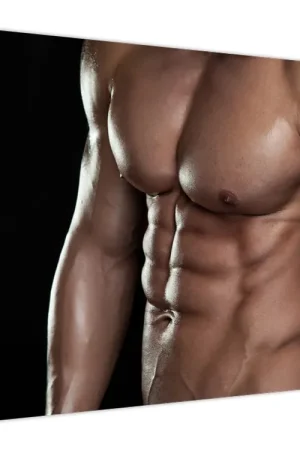 Tylko dziś Schilderij - Mannelijk lichaam