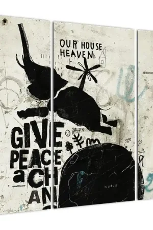 Rabat Schilderij - Olifant in de lucht