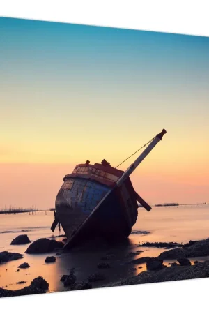 Darmowa dostawa Schilderij - Schipbreukeling