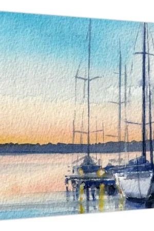 Schilderij - Varen, aquarel Popularny