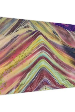 Schilderij - Panorama Tani