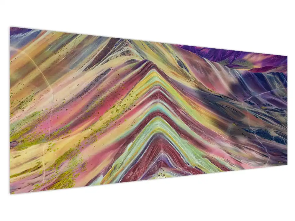 Schilderij - Panorama Tani