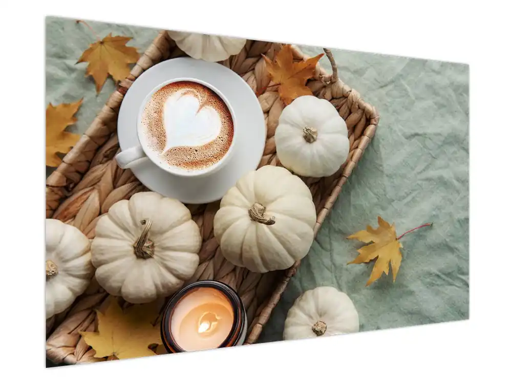 Schilderij - Herfstontmoeting Nowość