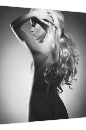 Schilderij - Naaktfoto van een vrouw Tani