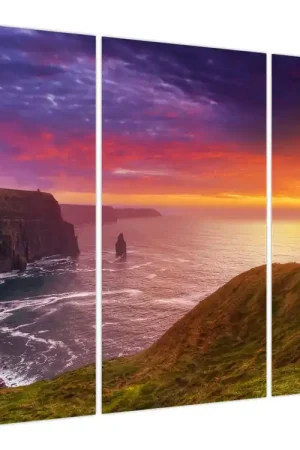 Oryginalny Schilderij - Kliffen van Moher