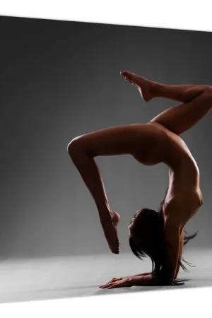 Schilderij - Naakte turnster Niska cena