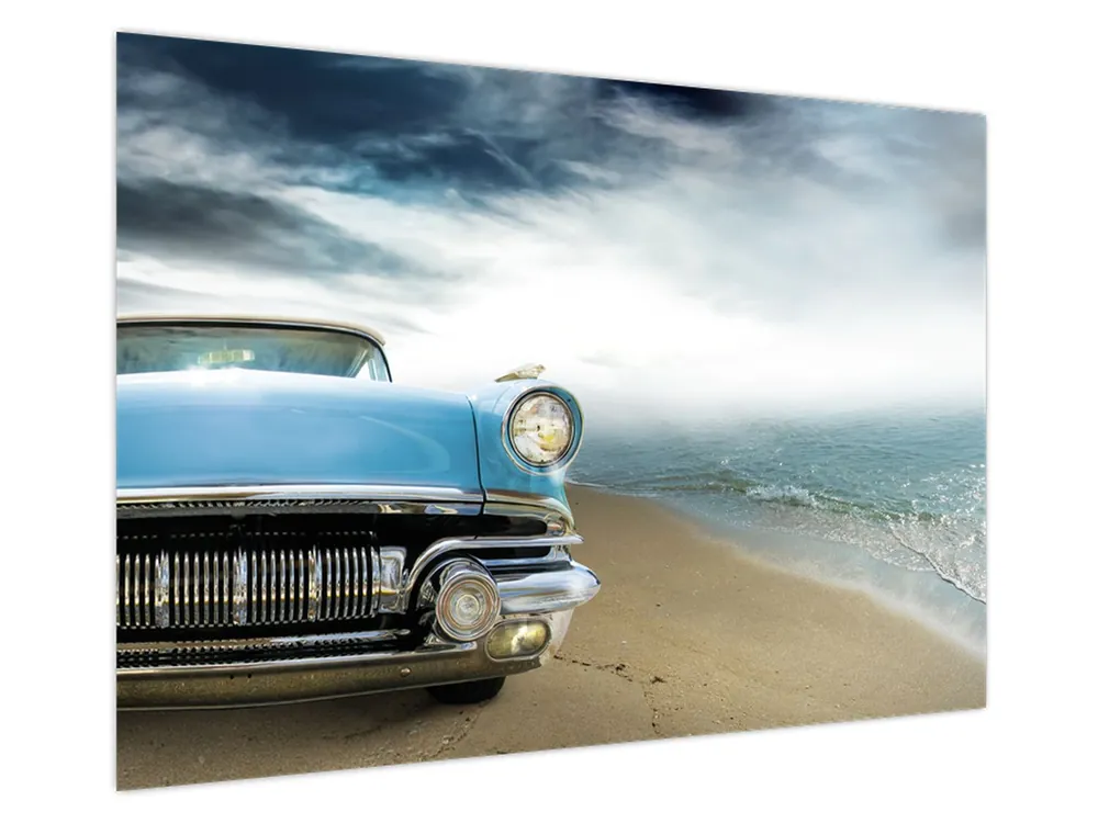 Popularny Schilderij - Vintage cabriolet