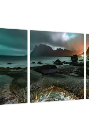 Schilderij - Nachtscène Zwrot pieniędzy