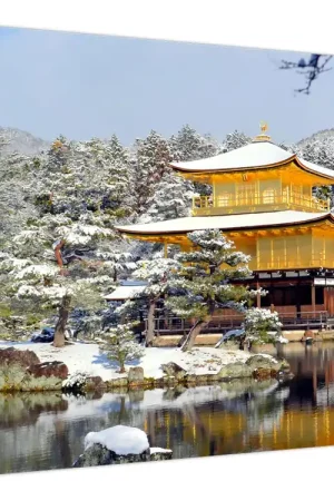 Rabat Schilderij - Kinkakuji, Japan