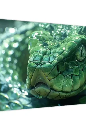 Najlepsza cena Schilderij - Portret van een slang