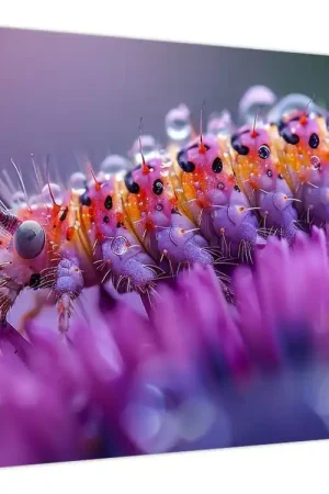 Schilderij - Rups Wysoka jakość