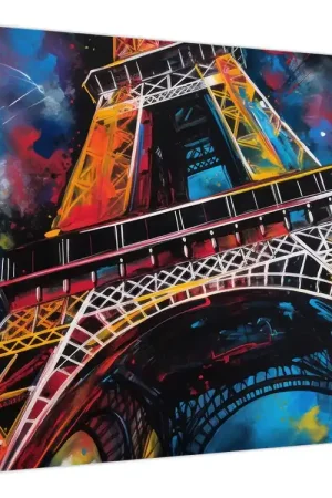 Szybka dostawa Schilderij - Schilderij van de Eiffeltoren II.