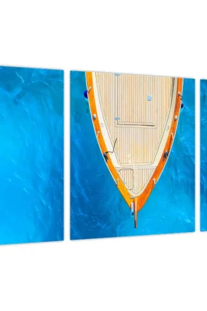 Schilderij - Zomerboot Zamów teraz