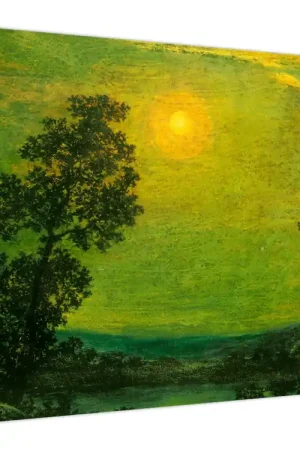 Darmowa dostawa Schilderij - Imitator of Ralph Albert Blakelock, Moonlight, reproducties