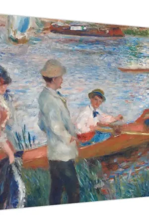 Schilderij - Auguste Renoir, Oarsmen at Chatou, reproducties Ostatnia szansa