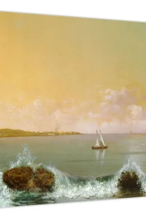 Wysoka jakość Schilderij - Martin Johnson Heade, Rio de Janeiro Bay, reproducties