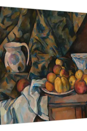 Nowość Schilderij - Paul Cézanne, Still Life with Apples and Peaches, reproducties