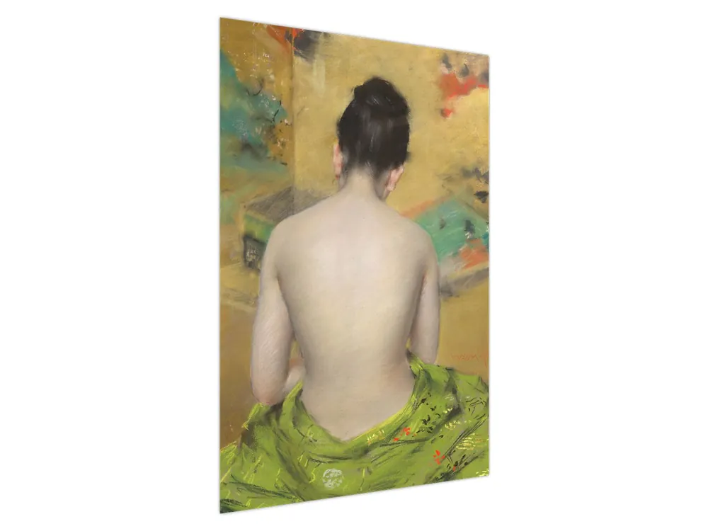 Schilderij - William Merritt Chase, Study of Flesh Color and Gold, reproducties Oferta limitowana