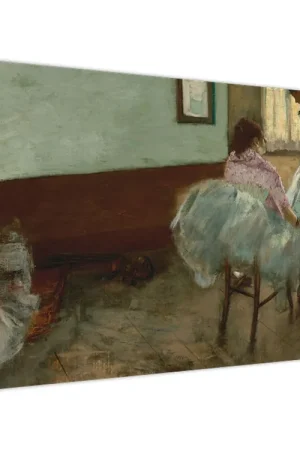 Zwrot pieniędzy Schilderij - Edgar Degas, The Dance Lesson, reproducties