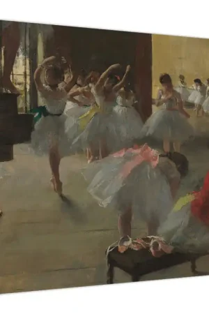 Ekspresowa dostawa Schilderij - Edgar Degas, The Dance Class, reproducties