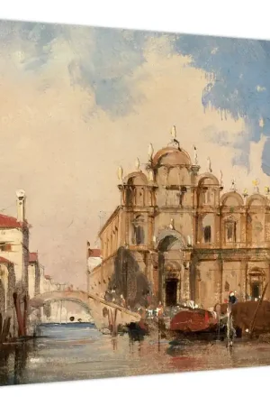 Oferta Schilderij - Jules-Romain Joyant, The Scuola di San Marco, Venice, reproducties