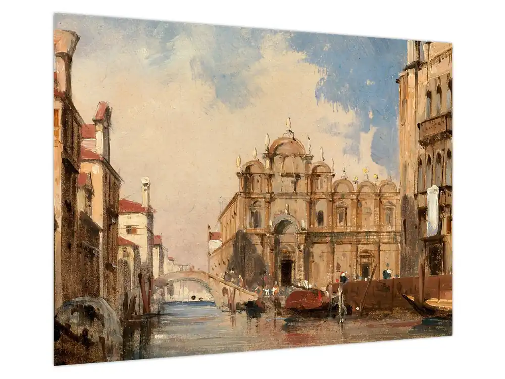 Oferta Schilderij - Jules-Romain Joyant, The Scuola di San Marco, Venice, reproducties