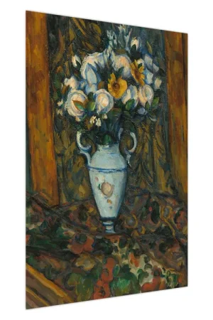 Schilderij - Paul Cézanne, Vase of Flowers, reproducties Zwrot pieniędzy