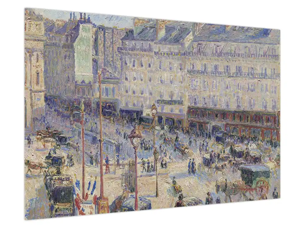 Oferta limitowana Schilderij - Camille Pissarro, The Place du Havre, reproducties