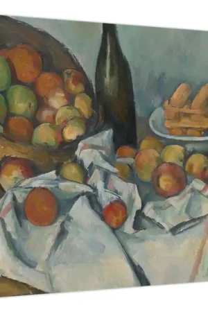 Niska cena Schilderij - Paul Cezanne, The Basket of Apples, reproducties