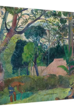 Wysoka jakość Schilderij - Paul Gauguin, Te raau rahi (The Big Tree), reproducties