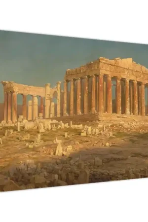 Najlepsza cena Schilderij - Frederic Edwin Church, The Parthenon, reproducties