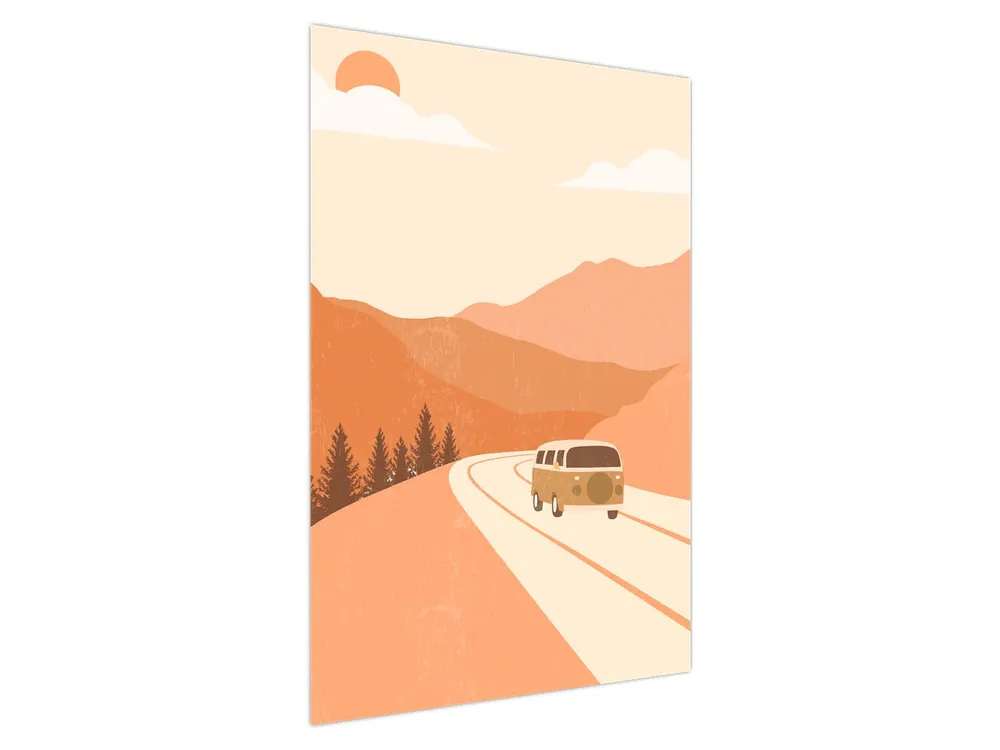 Schilderij - Vintage bestelwagen N⁰1 Tylko dziś