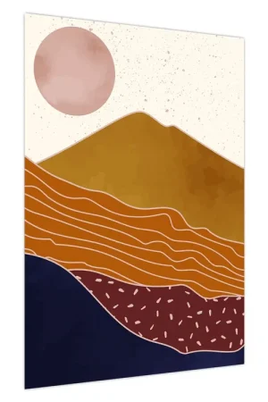 Popularny Schilderij - Spacefrog ontwerp berg N⁰1