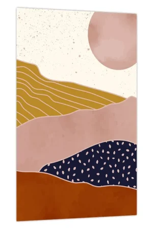 Schilderij - Spacefrog ontwerp berg N⁰3 Szybka dostawa