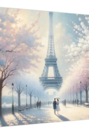 Nowość Schilderij - Schilderij uit Parijs