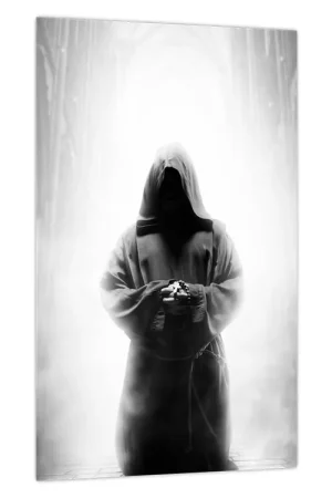 Najlepsza cena Schilderij - Een monnik in een klooster