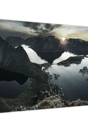 Wyprzedaż Schilderij - Noorse bergen