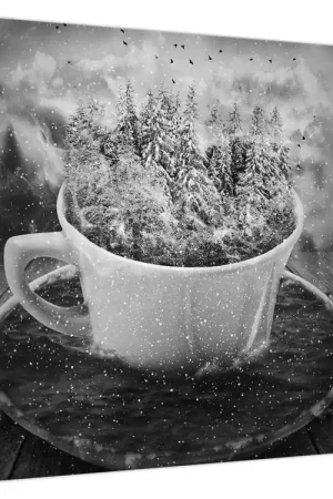 Schilderij - Een kopje natuur Darmowa dostawa