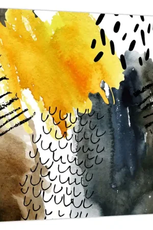 Schilderij - Abstracte aquarel Zamów teraz