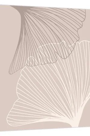 Najlepsza cena Schilderij - Beige bladeren N⁰2