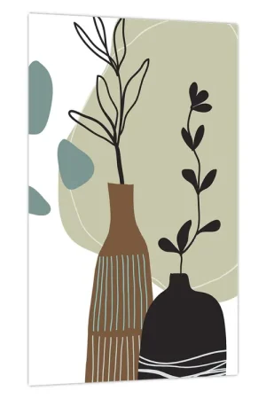 Schilderij - Bloemen in een vaas N⁰2 Tylko dziś