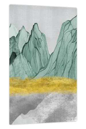 Promocja Schilderij - Smaragdgebergte N⁰1