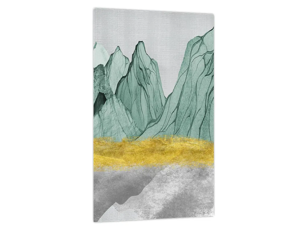 Promocja Schilderij - Smaragdgebergte N⁰1