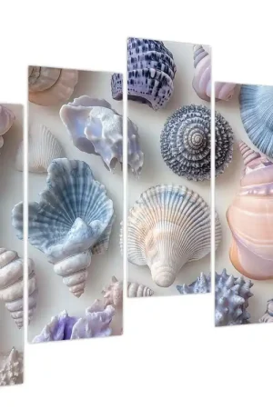 Tani Schilderij - Collectie schelpen