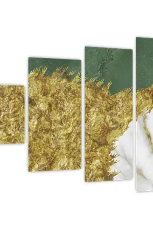 Schilderij - Groen marmer N⁰2 Oferta limitowana