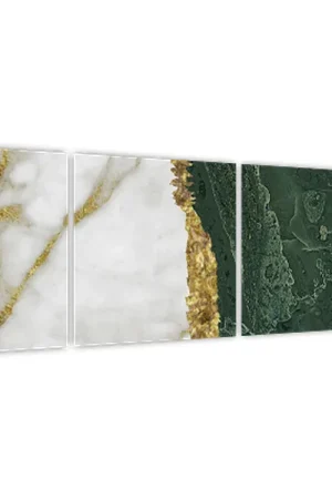 Schilderij - Groen marmer N⁰3 Zamów teraz