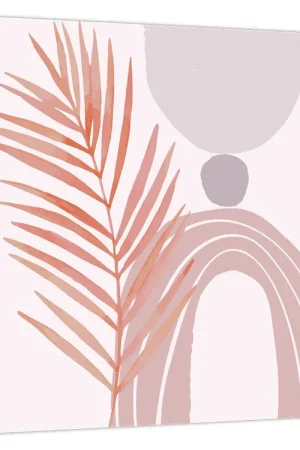 Schilderij - Paars minimalisme N⁰1 Oferta