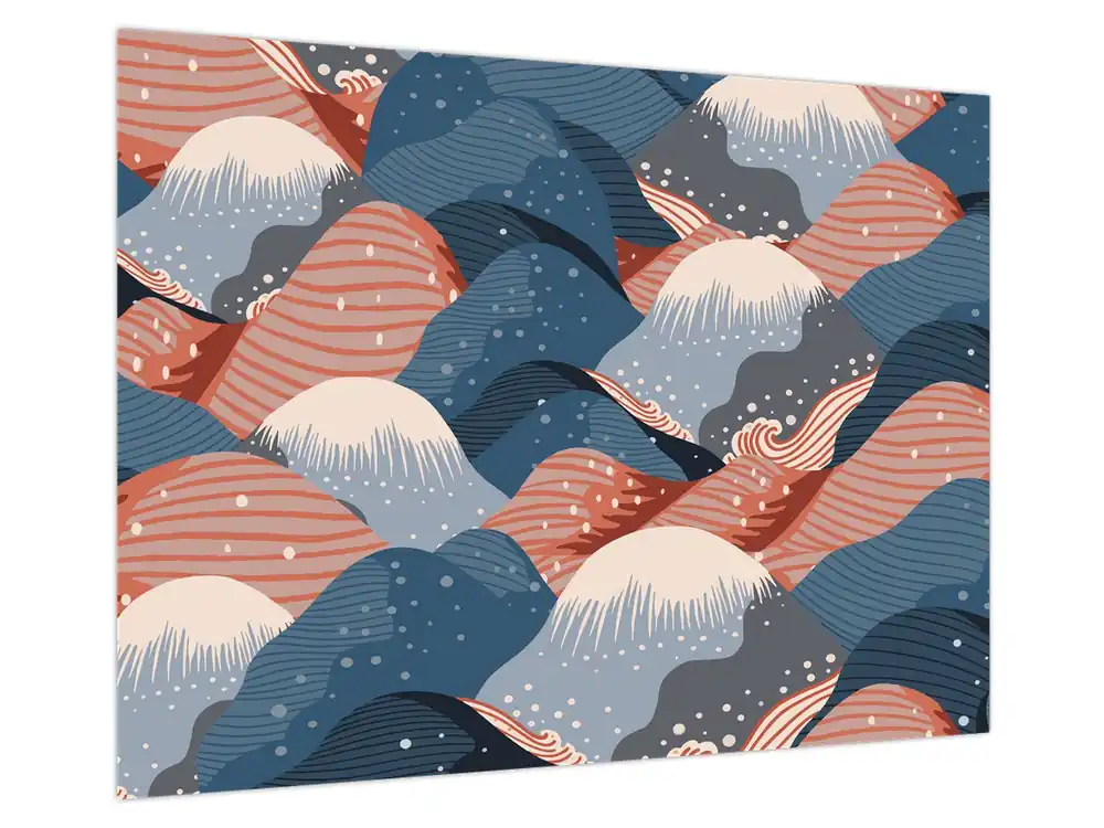 Schilderij - Japanse golven Bezpieczna płatność