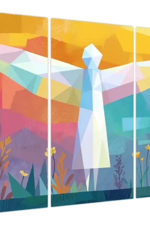 Schilderij - Beschermer van bloemen Oferta