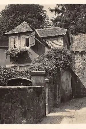 Duitsland Marburg an der Lahn Aufgang zum Schloss 1931 Kasteel Deutschland Europa HC61736 Promocja